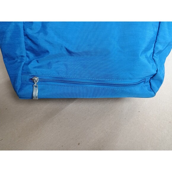 Baggallini Blue Tote Bag With Lots Of Pockets Pink Interior Travel Bag Carry On - Picture 4 of 11